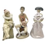 Three Lladro figures