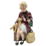 Royal Doulton The Girl Evacuee figure