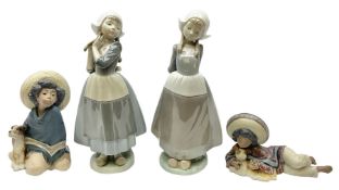 Two Lladro figures