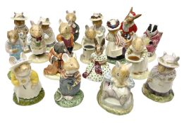 Fifteen Royal Doulton Brambly Hedge figures