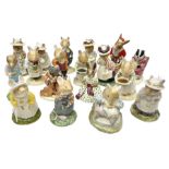 Fifteen Royal Doulton Brambly Hedge figures