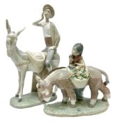 Two Lladro figures