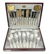 Vines Guild Silver Collection Dubarry Classic canteen of cutlery for six