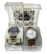 Swatch Irony chronograph stainless steel quartz wristwatch