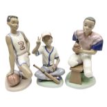 Lladro Sports Player set