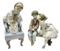 Two Lladro figures