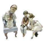 Two Lladro figures