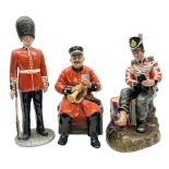 Three Royal Doulton figures comprising Past Glory HN2484