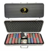 Limited edition James Bond 007 Casino Royale Cartamundi luxury poker set