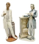 Two Lladro figures