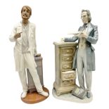 Two Lladro figures