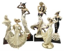 Three Giuseppe Armani Florence figures comprising limited edition Flamenco Beauty