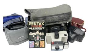 Asahi Pentax ME 35mm SLR camera with Chinon 28-50mm F3.5-4.5 Lens