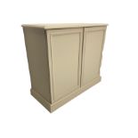 Off-white painted filing cabinet/cupboard