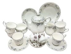 Royal Albert For All Seasons part sea set for six in the Morning Flower pattern