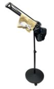 Telescopic floor standing or table mounting angle poise lamp