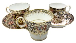 19th century Spode Imari pattern teacup and saucer