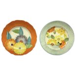 Two 1930s Gray's Pottery plates