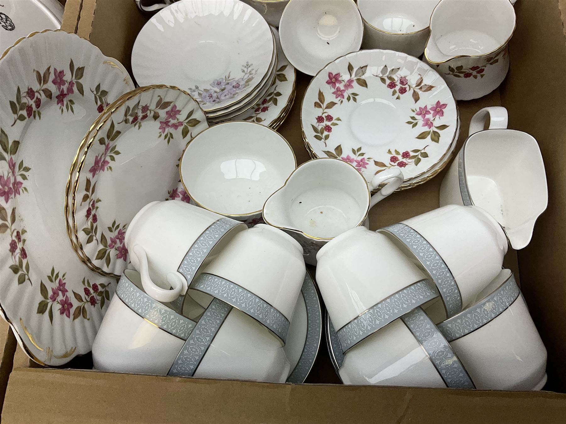 Large quantity of teawares to include Royal Doulton Etude pattern - Image 5 of 15
