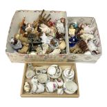 Collection of miniature dolls