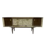 Mid-20th century melamine sideboard