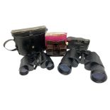 Yashica 10x50 field and Excelsior 8x30 binoculars