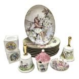 Royal Worcester Flower Fairies oval collectors plates