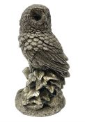Country Artists silver filled owl figure