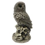 Country Artists silver filled owl figure