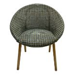 Mid-20th century satellite basket chair