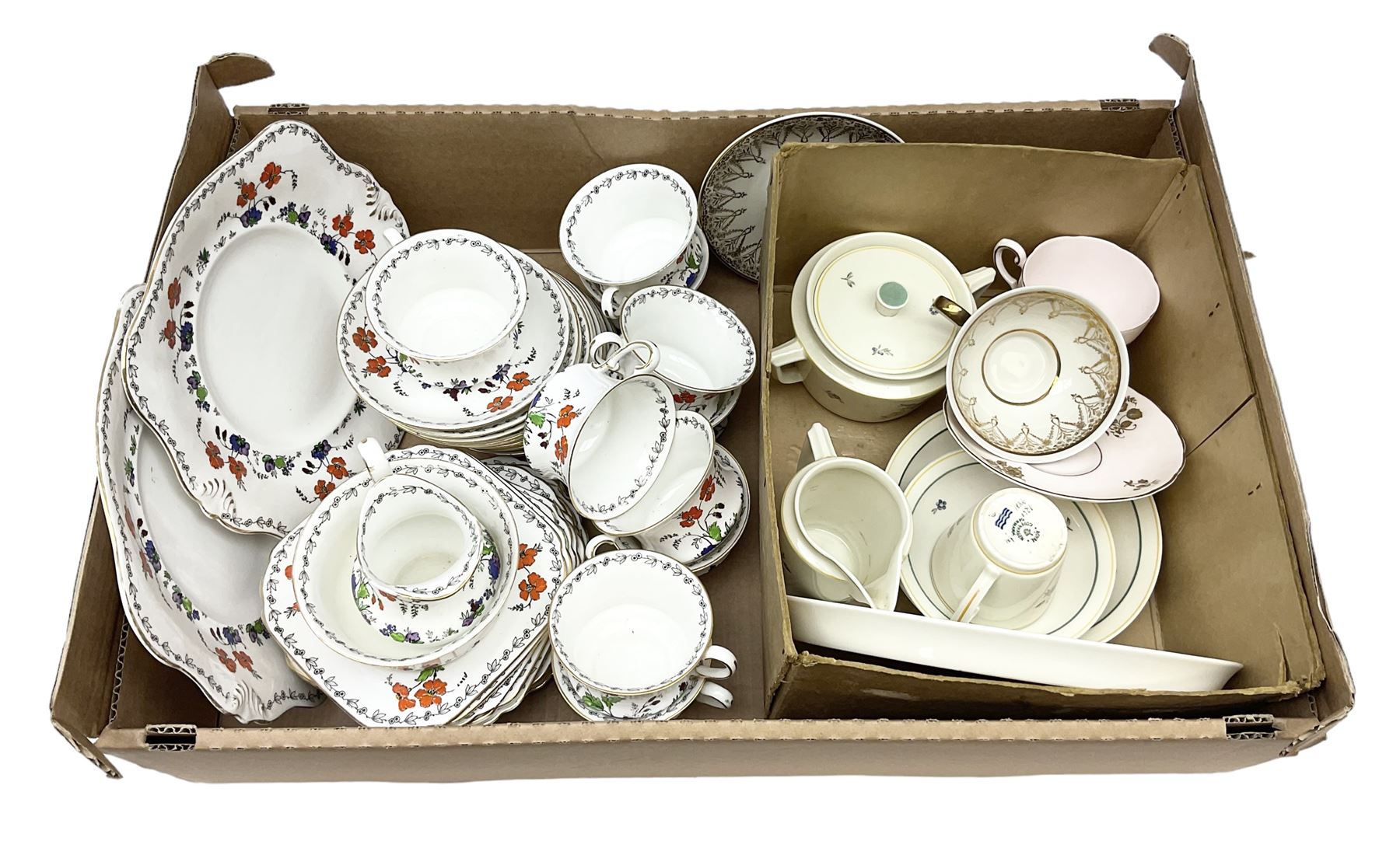 Tuscan China tea service for ten