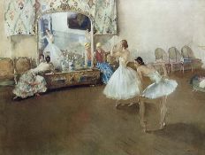 Sir William Russell Flint (Scottish 1880-1969): 'Mirror of the Ballet'