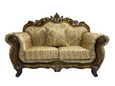 Italian Baroque design two seat sofa