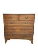 Early 19th century oak chest
