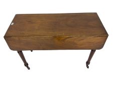 19th century mahogany drop leaf Pembroke table
