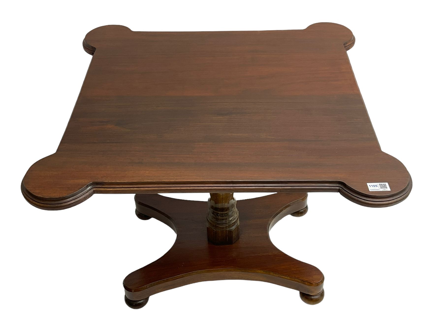 19th century rosewood centre table