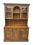 Polished traditional pine dresser