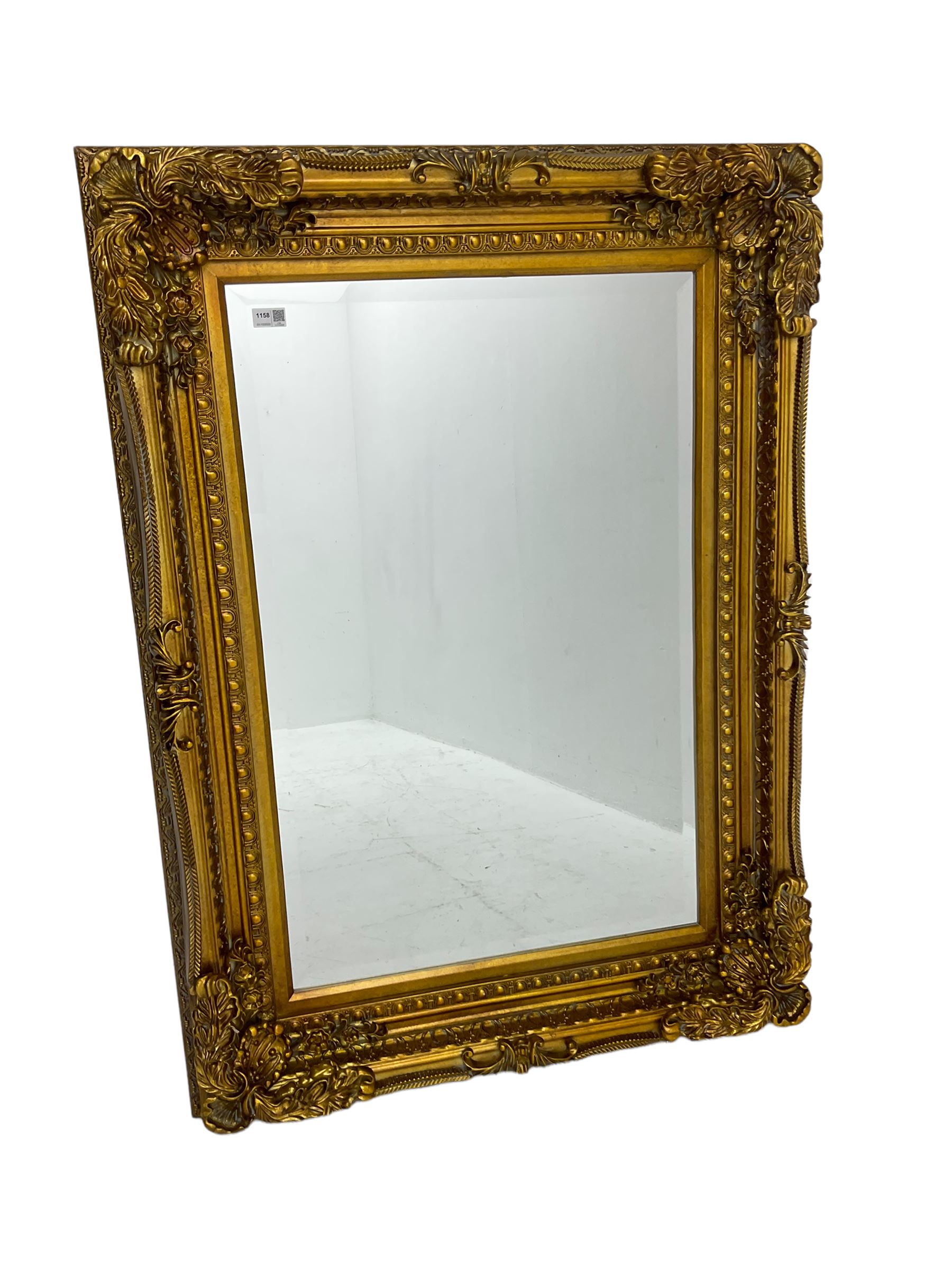 Gilt framed mirror