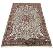 Persian Bidjar ivory ground carpet