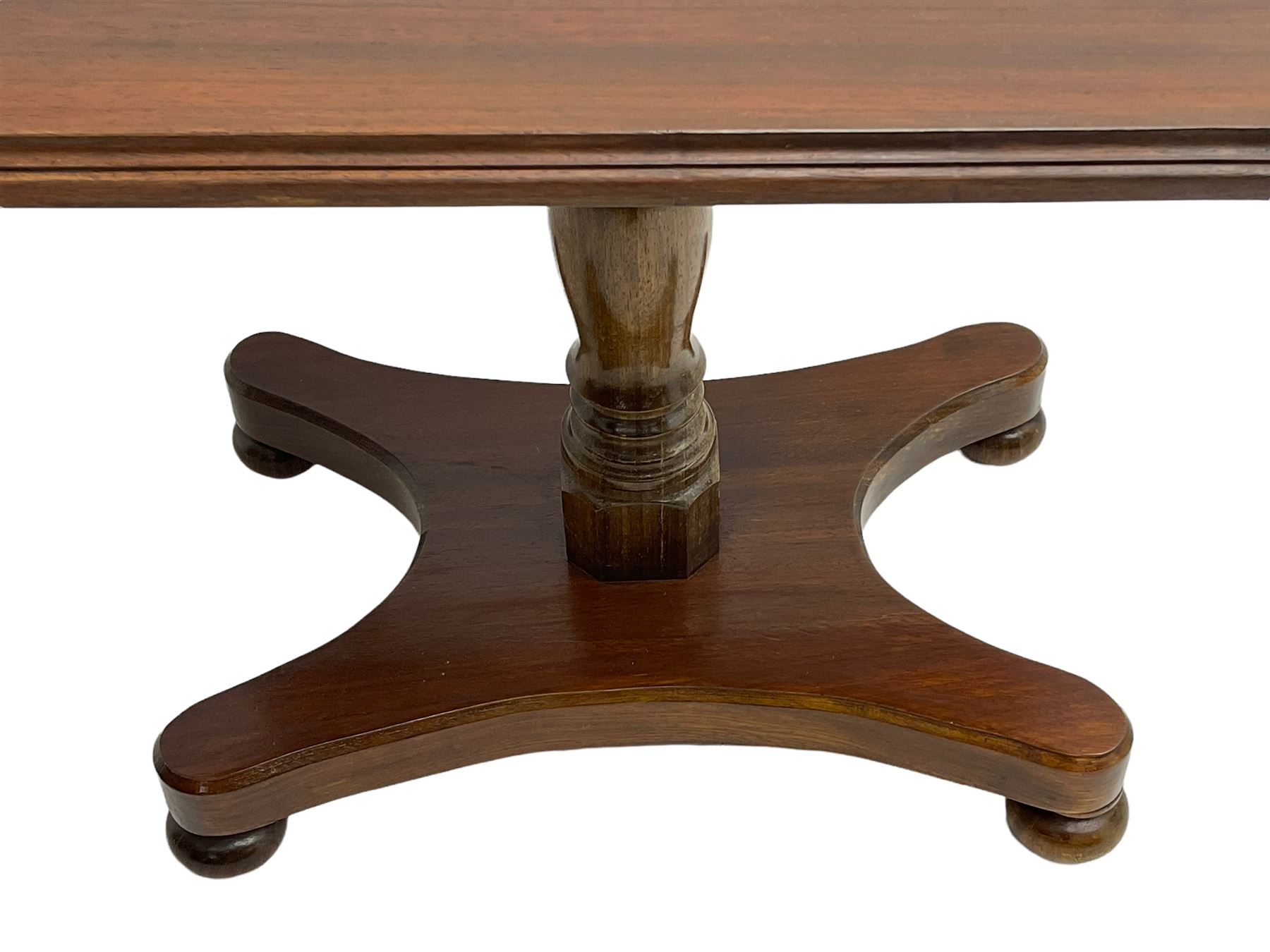 19th century rosewood centre table - Image 4 of 4