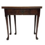 18th century elm side table