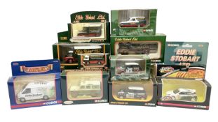 Corgi Eddie Stobart - thirteen various lorries