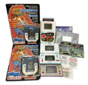 Collection of retro handheld games