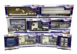 Corgi - limited edition Cafe Connection Albion Reiver Sheeted Platform lorry W.H. Malcolm Ltd Jungle