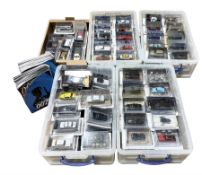 A complete collection of one-hundred and thirty-four die-cast model vehicles from 'The James Bond Ca