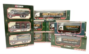 Corgi Eddie Stobart - eight various lorries; nos. 59502