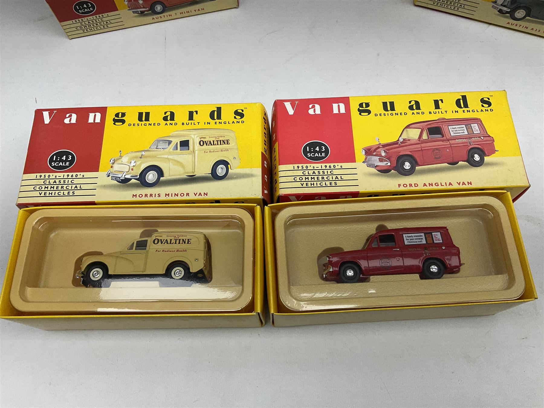 Sixteen Lledo Vanguards 1:43 scale 1950's-1960's Classic Commercial Vehicles die-cast models - Image 3 of 8