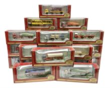 Twenty-three Exclusive First Editions Commercials 1:76 scale die-cast models