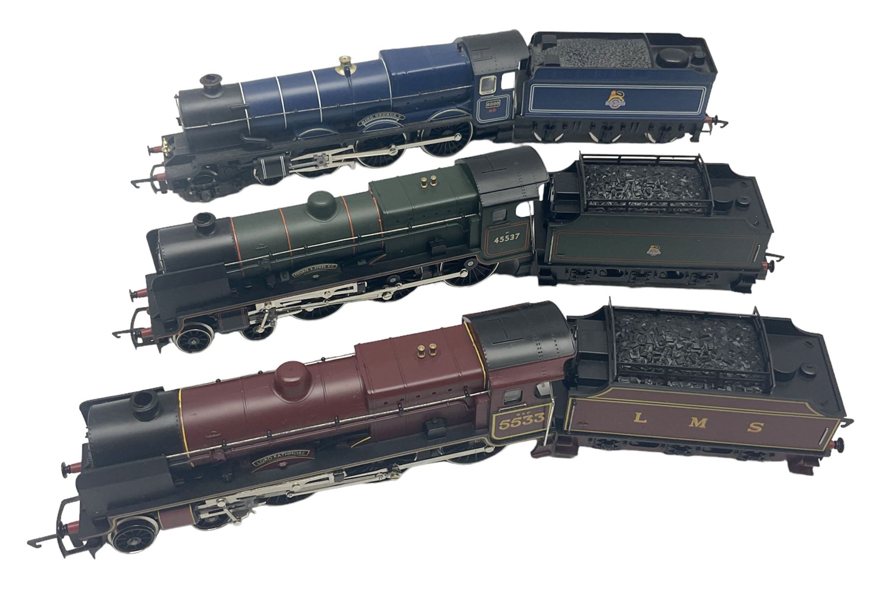 Hornby '00' gauge - two Patriot Class 4-6-0 locomotives 'Lord Rathmore' No.5533 and 'Private E. Syke
