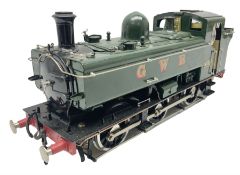 Gauge 1 - Aster 0-6-0 Great Western Railway Pannier tank locomotive No.6752; spirit fired and live s